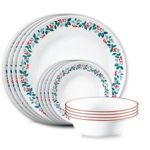 Corelle® Winter Berries 12-piece Dinnerware Set. Service for 4
