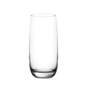 Ocean Glass Ivory Long Drink Glasses (4-Pieces). 15.5-ounce. Dishwasher Safe