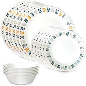 CorelleĀ® Anders 18-piece Dinnerware Set. Service for 6